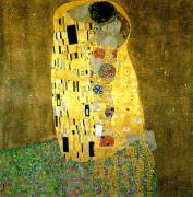 Картина Поцілунок, Густав Клімт